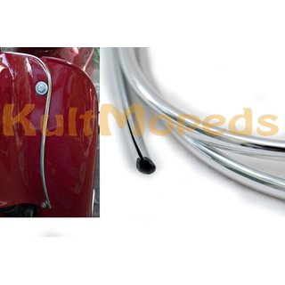 3m Zierleiste Keder pass f Simson KR51 Schwalbe Schutzblech Chrom Kantenschutz