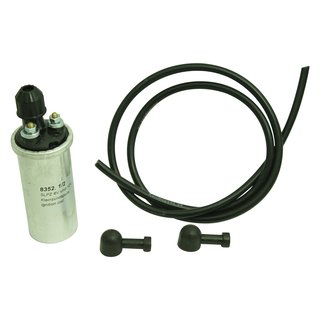 Zündspule + 1m Kabel 6V 12V für MZ TS ES ETZ ETS 125 150 250 251 Gummitülle Zündung