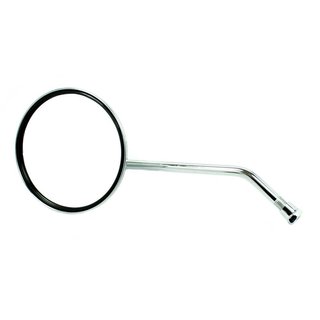 Spiegel chrom links für Simson S51 S53 S70 S50 SR50 Schwalbe KR51 95mm