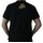 KultMopeds.de T-Shirt schwarz, Logo gelb XL