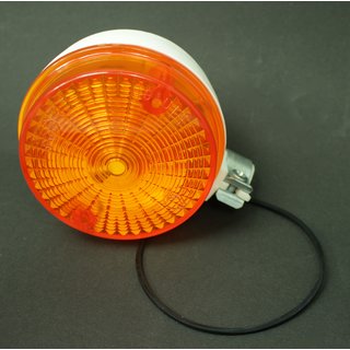 Blinker rund, weiß - orange, hinten für Simson S51 S50 S53 SR50 MZ ETZ TS 150 125 250  E-Zeichen