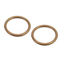 2 Stück Krümmermutter Krümmer Dichtung...