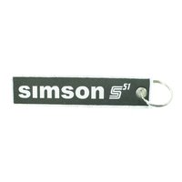 Simson Schlüsselanhänger S51, auch S50 S70 KR51...
