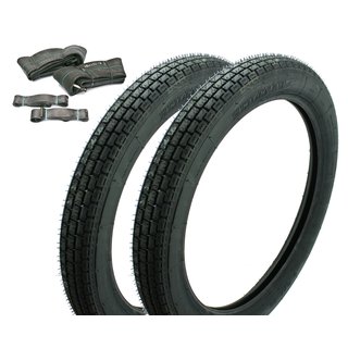 2 Reifen Mantel für Simson S51 S50 S53 S83 S70 KR51 Schwalbe Star Sperber Habicht Heidenau K30 2,75x16 36J