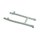 Hintere Schwinge grau grundiert regeneriert Simson Sperber Habicht hinten 46cm