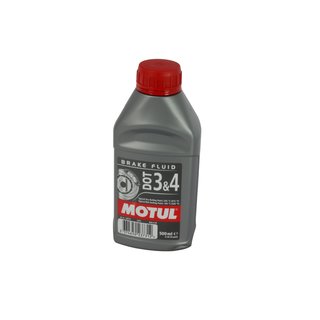 Motul Bremsflüssigkeit DOT3 DOT4 0,5l Scheibenbremse für Simson S51 S53 S70 S83 SR50 SR80 &  für MZ ETZ 125 150 250 251 301
