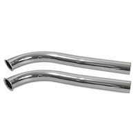 Krümmer für Auspuff IFA MZ BK350 chrom, kurze...