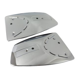 Paar Chromblenden für MZ TS250 TS250/1 Tank verchromt, Zierbleche, Verkleidung