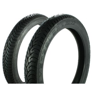 Set Metzeler Reifen 2,75 + 3.50-18 62P TT ME22 für MZ ETZ250 Honda CB 250 400 Euro G Twin Suzuki GSX 250 E Kawasaki Z250 Jawa