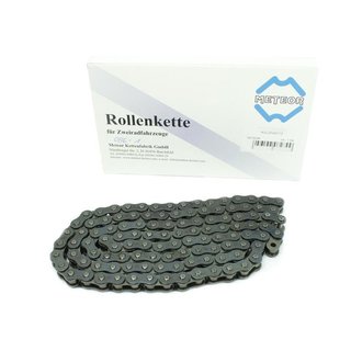 Meteor Kette Rollenkette  mit Schloss 118 Glieder Simson S53 M 25km-h