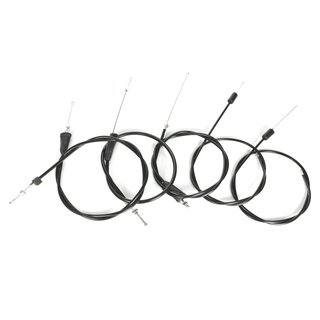 Bowdenzug Satz für MZ TS125 TS150 Hochlenker Gas Kupplung Choke Bremse schwarz