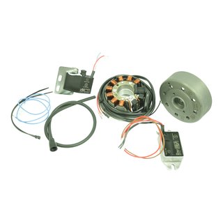 Gleichstrom Vape Zündung für Simson KR51 Schwalbe Star Sperber Habicht Duo S51 S50 S70 SR50 SD50 Lichtmaschine 100W 12V