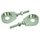 Paar gefräste Kettenspanner Silber für Simson S51 S50 S70 KR51 Schwalbe SR50 S53 S53 Star Sperber Habicht SR2  Kette
