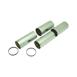 Set Chromkappen geschraubt für Stoßdämpfer für MZ TS ES  ETS 125 150 175 250 300 Hülsen Federbeine
