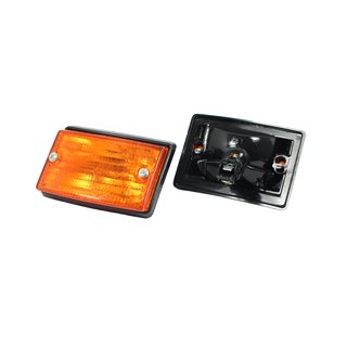 Blinker-Paar vorn für Vespa PK50 PK80 PK90 PK125 mit E-Prüfzeichen