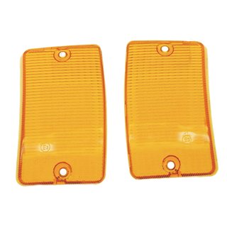 Blinkergläser vorn für Piaggio Vespa PK50 + PK125 XL, PK50 Rush, N, FL2, HP, V + mit E-Prüfzeichen