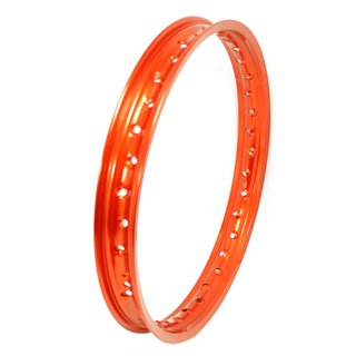 Felge 1,5x16 orange Typ II für Simson S51 S70 S53 KR51 Schwalbe S50 Star Sperber Habicht Spatz Duo