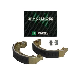 Set NewFren Bremsbacken für Piaggio Vespa 125 Primavera, 50 Special, Bremsen, Bremsbeläge