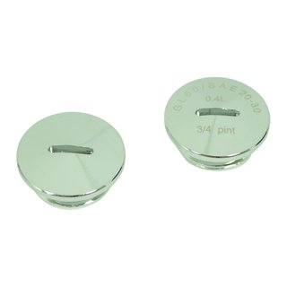 Deckel Verschlussschrauben verchromt Motor, Getriebe für Simson S51 S70 SR50 KR51/2 Schwalbe SR80 S53 S83 Kappen chrom Kupplungsdeckel 