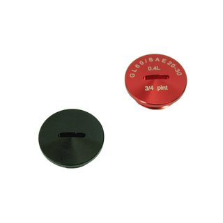 Deckel Verschlussschrauben rot + schwarz Motor, Getriebe für Simson S51 S70 SR50 KR51/2 Schwalbe SR80 S53 S83 Kappen Kupplungsdeckel 