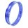 Alufelge poliert, blau eloxiert 2,50x16, 36-Loch für MZ ETZ 125 150 301 251 hinten und extrem Tuning Simson S51 S50 S70 S53 Star Schwalbe