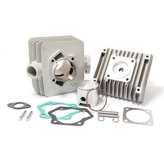 ZT110N Gen2 Zylinder 110ccm für Simson S51 SR50 S53 SD50 KR51/2 Schwalbe Motor + Kolben & Dichtung mit Kopf Vollaluminumzylinder Nikasilbeschichtet