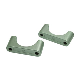 Schutzblech Halter für Telegabel mit Scheibenbremse Simson S51 S50 S70 SR50 Befestigung Klemmen Aluminium Klemmbrücken Kotflügel vorn
