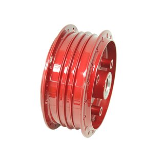 Nabe mit Radlager rot für Simson S51 S50 S70 SR4 Star Sperber Habicht KR51 Schwalbe