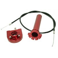 Schnellgasgriff rot mit spezial Gasbowdenzug für DDR...