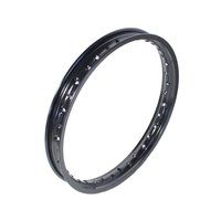 Alufelge 2,15x18 schwarz für MZ TS ES ETZ ETS 125...