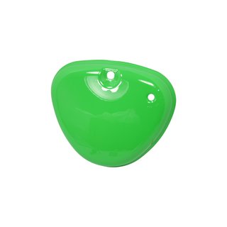 Seitendeckel links, gelbgrün, lindgrün für Simson S51 S50 S70 Metall Herz Deckel für Luftfilterkasten