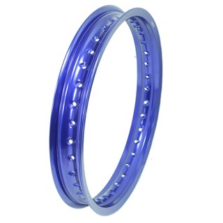Felge breit 1,85x16 blau für Simson S51 S70 S53 KR51 Schwalbe S50 Star Sperber Habicht Spatz Duo MT ETZ 125 150 251 301 Alufelge