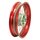 Felge, Speichenrad breit 3,00x16 rot für Simson S51 S70 S53 KR51 Schwalbe S50 Star Sperber Habicht Spatz Duo Alufelge