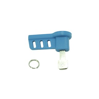 Tuning Zündschlüssel hellblau für Simson S51 S50 S70 Schwalbe KR51 Star Sperber Habicht Zündung Schloss für Zündschloss