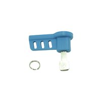Tuning Zündschlüssel hellblau für Simson...