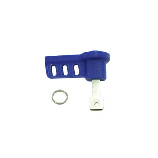 Tuning Zündschlüssel blau für Simson S51 S50 S70 Schwalbe KR51 Star Sperber Habicht Zündung Schloss für Zündschloss
