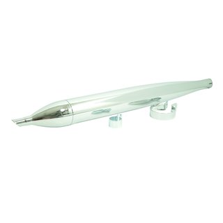 Tuning Auspuff chrom für Simson SR1 SR2 E SR4-1 Spatz S/K KR50 Ø65 - 660mm 66cm