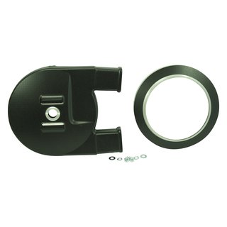 Premium Aluminium Alu Kettenkasten Kettenschutz, schwarz für Simson S51 S53 S50 S70 KR51 Schwalbe Habicht Star Sperber Spatz