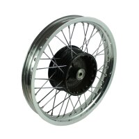 Regenerierung von Felge 18 Zoll hinten für MZ ETZ250 Speichen + Felgenring Alufelge 2,15x18 Speichen verchromt