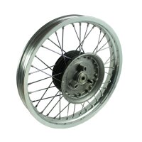 Regenerierung von Felge 18 Zoll hinten für MZ ETZ250 Speichen + Felgenring Alufelge 2,15x18 Speichen verchromt