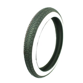 Weißwandreifen Mitas B8 für Simson Anhänger, Mofa SL1 und Tuning S51 S50 Star KR51 Schwalbe 2,25x16 38J