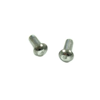 2 Niet Nieten 2x3,5 Reparatur für Simson S51 S50 SR50 SR80 KR51 Schwalbe Star Sperber Habicht MZ TS ES ETZ 125 150 250 Typenschild Kerbnagel