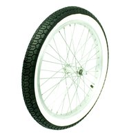 Komplettrad mit Weißwandreifen mit Alufelge 1,2x16,...