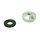 Alu Sterngriffmutter, Rändelmutter silber flach M6 Haube Motor Abdeckung für Simson Schwalbe KR51 SR50 SR80 Spatz Star Sperber Habicht auch für MZ ES TS 125 150 175 250
