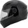 MTR S-5 Integralhelm neural, schwarz glänzend Motorradhelm