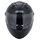 MTR S-5 Integralhelm neural, schwarz glänzend Motorradhelm