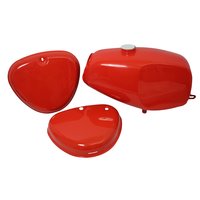 Lackset Büffeltank, Hochtank Tank + Seitendeckel rot...