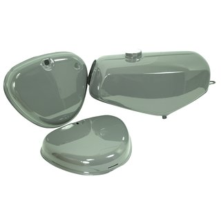 Lackset Tank + Seitendeckel anthrazit grau für Simson S51 S50 S70 Kraftstoffbehälter
