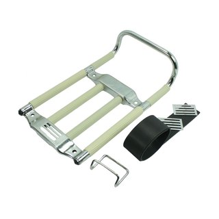 Gepäckträger Haltband für Simson KR51 Schwalbe KR51/1 beige elfenbein Retro