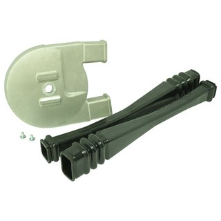 Aluminium Kettenkasten + Kettenschläuche für Simson S51 S53 S50 S70 KR51-2 Schwalbe